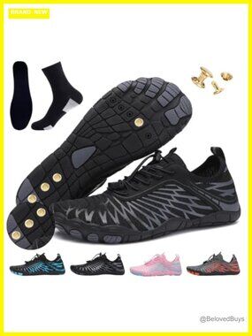 Grounding Barefoot Shoes with Copper - Wide Toe Box, Breathable, Lightweight,